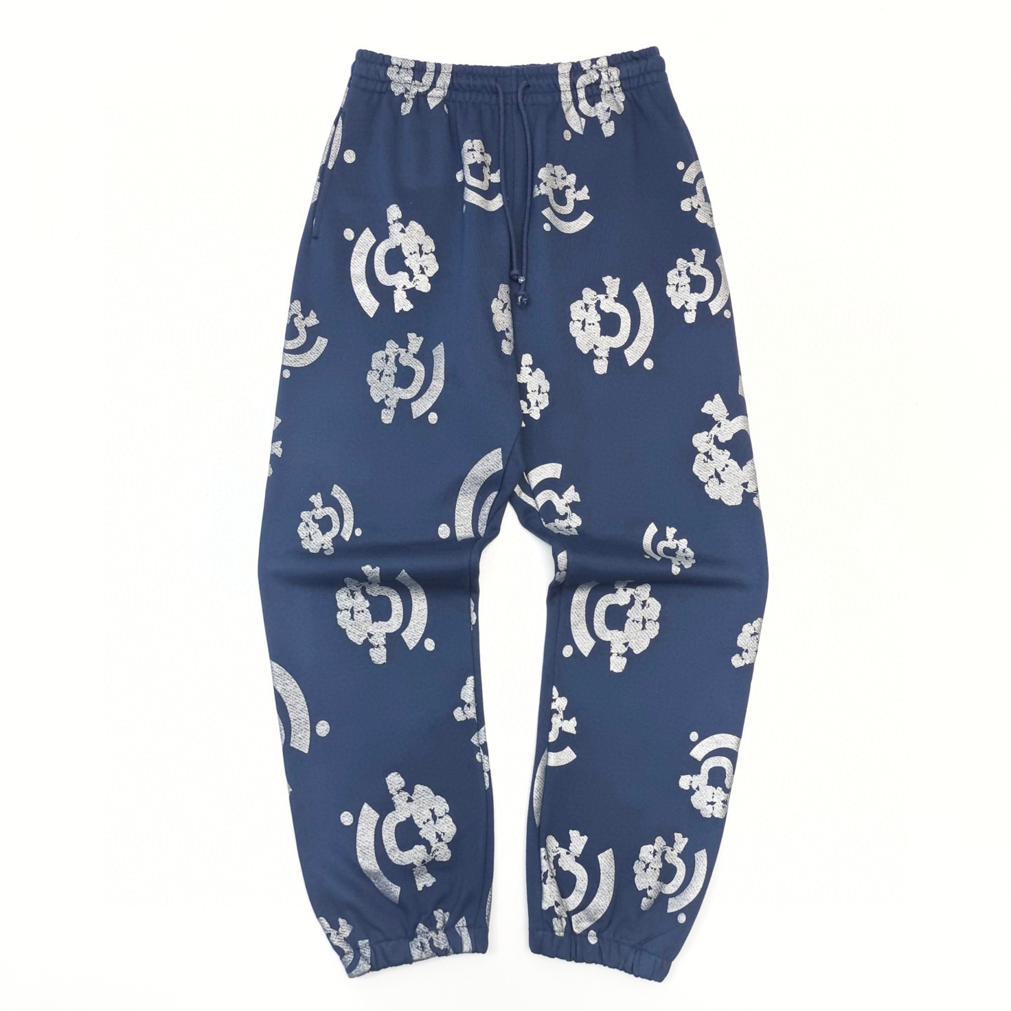 1:1 Best Quality Denim Tears Pants Navy Blue Color