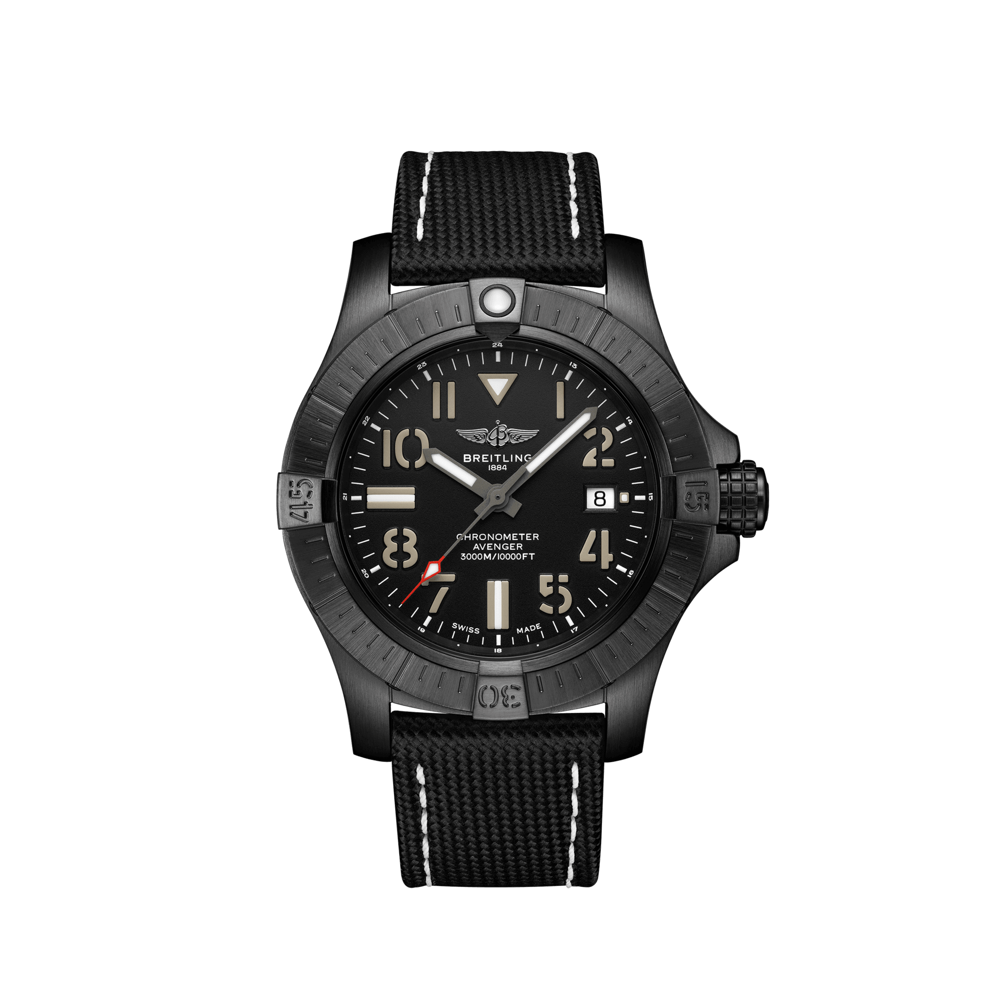 BREITLING AVENGER AUTOMATIC 45 SEAWOLF NIGHT MISSION【1:1 Replica】