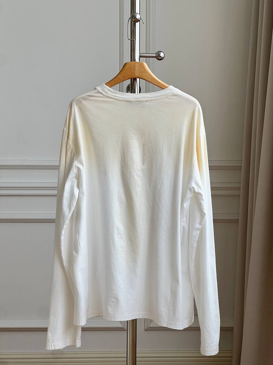 Acne Studios 1996 Logo Print Long Sleeve T-Shirt