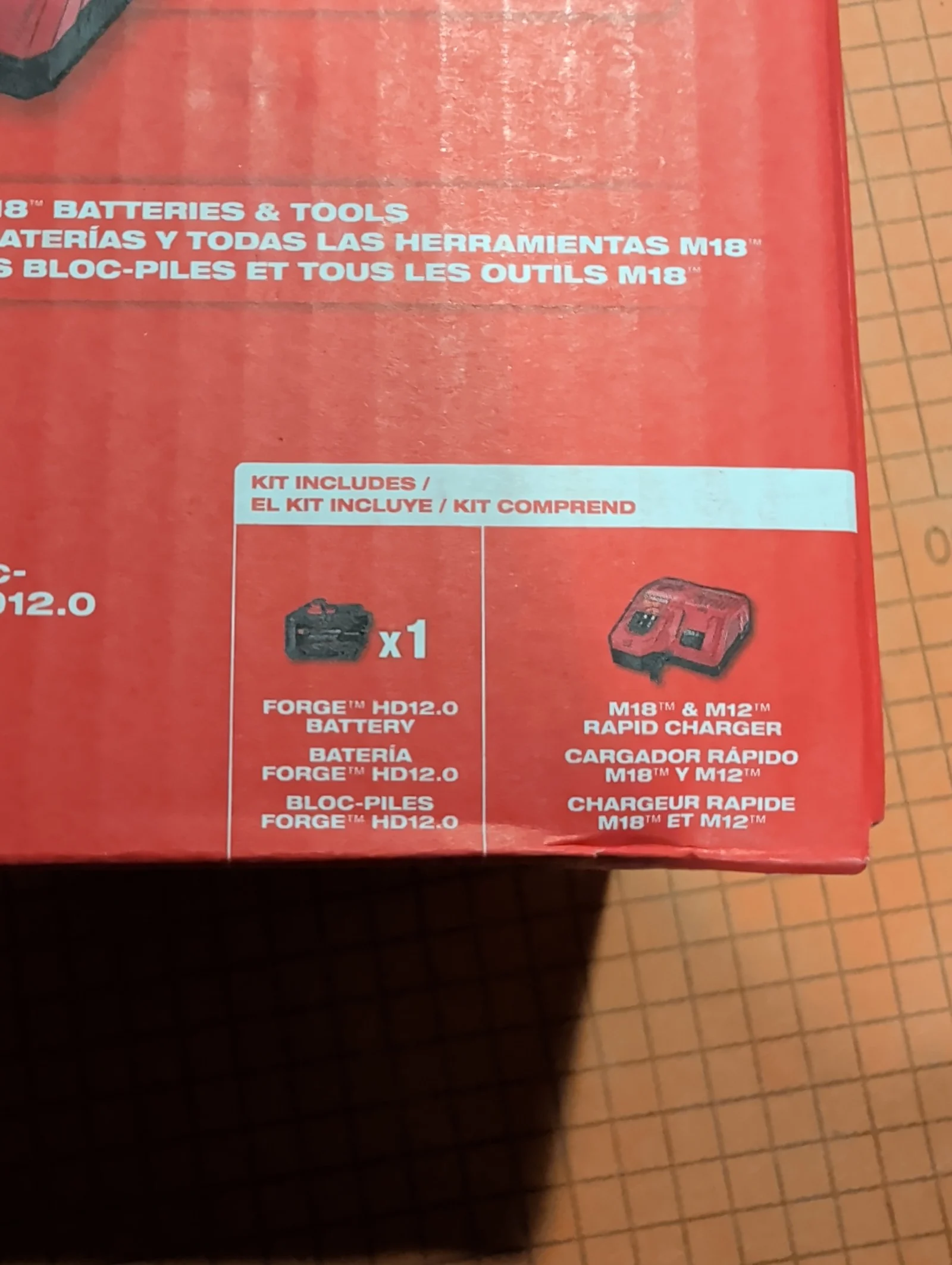 Milwaukee M18 Forge 12.0 w/Rapid Charger - Q7EL4
