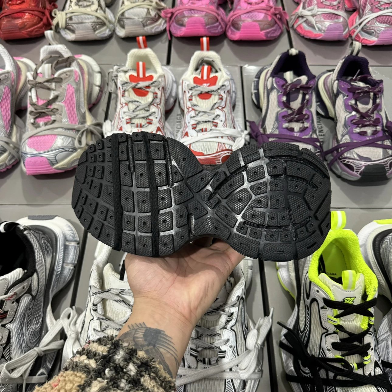 Balenciaga 3XL sneaker Tenth generation Black Color