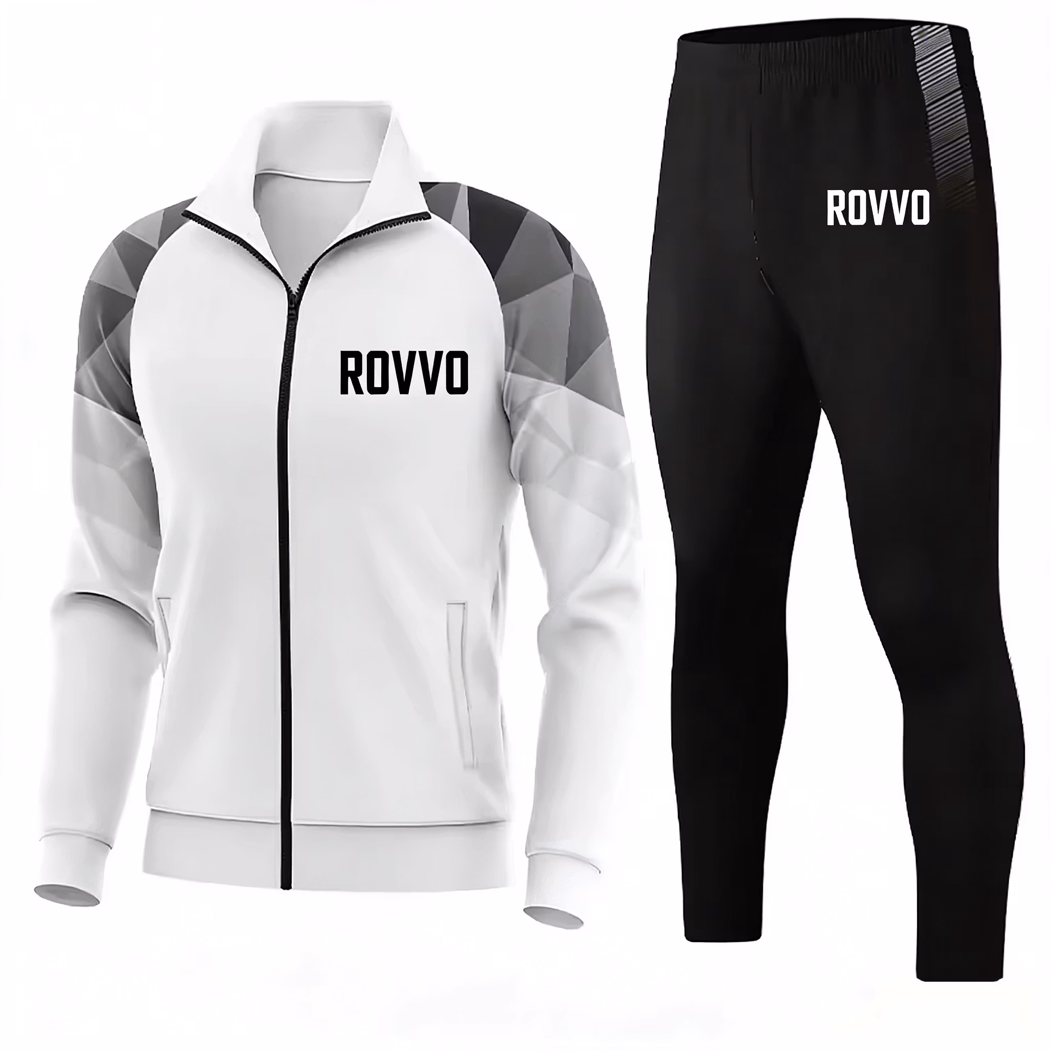 Wholesale Full Zipper Jacket Men's Long Sleeve Soccer Jersey Breathable Autumn Winter Training Uniforms Unisex Adults Set