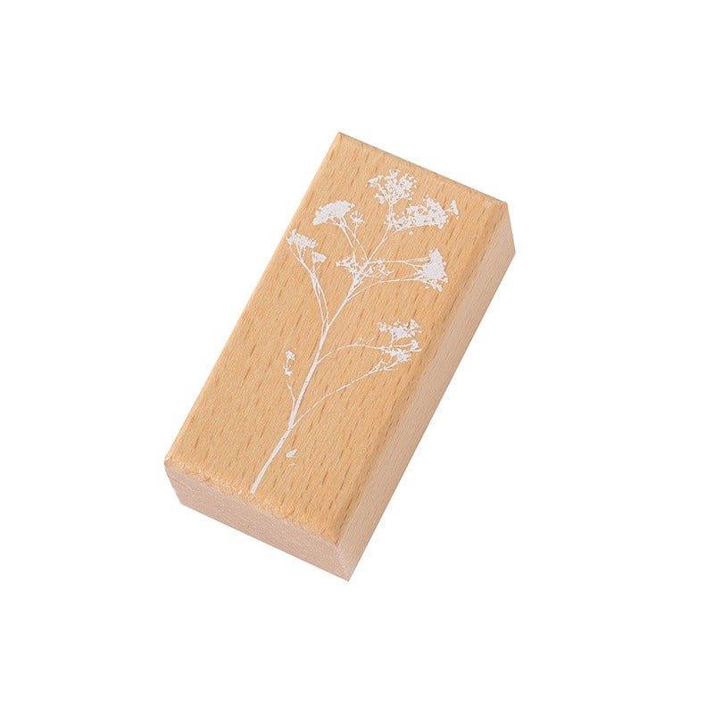 7009 Beech Wood Stamps Flowering Branch Series