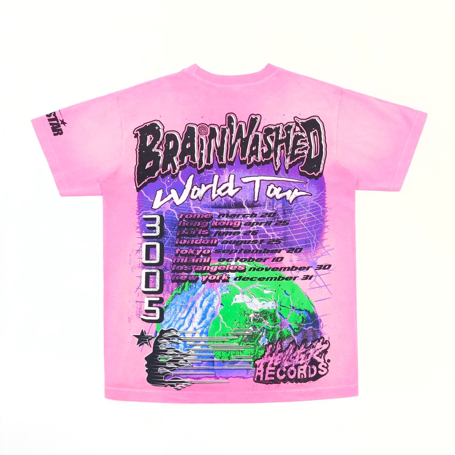 1:1 Version VR Glass Tee Pink Color