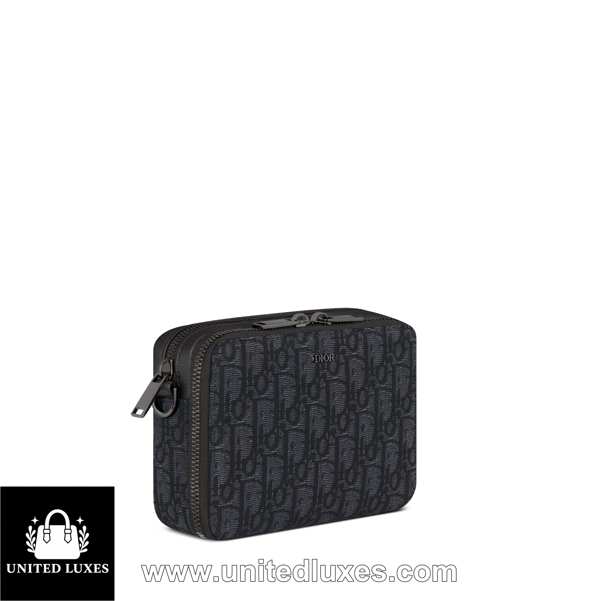 Replica Zipped Pouch with Strap