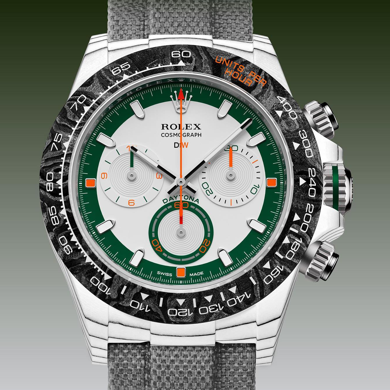 The Ultimate Golfer's Watch: DiW Rolex Daytona with ALPINE Design【1:1 Replica】