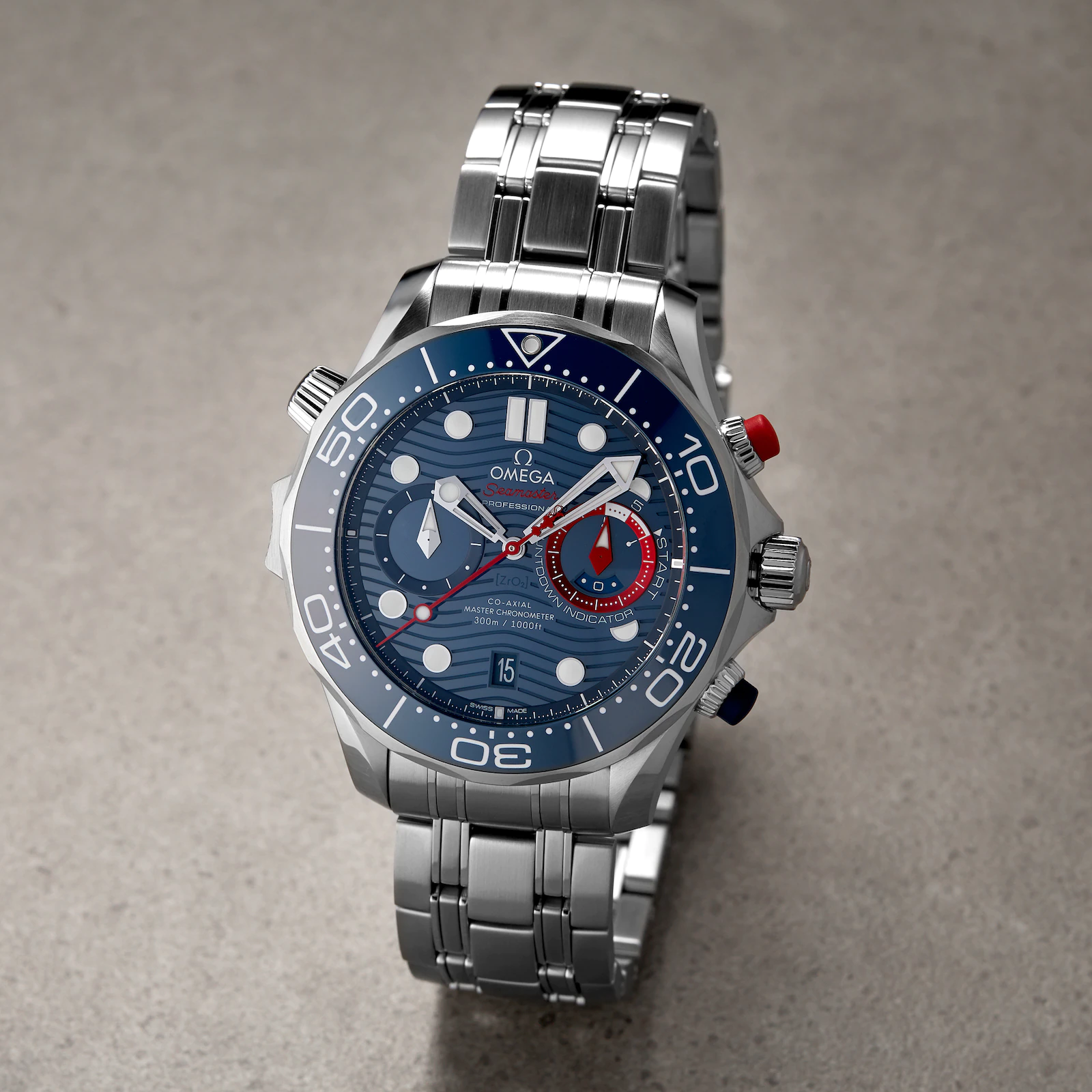 OMEGA Seamaster Diver Co-Axial Master Chronometer Chronograph 44mm Mens Watch O21030445103002