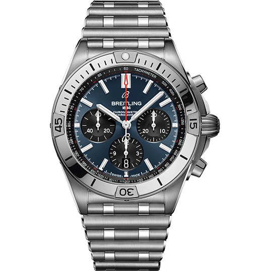 Breitling Watch Chronomat B01 42 Blue Bracelet【1:1 Replica】