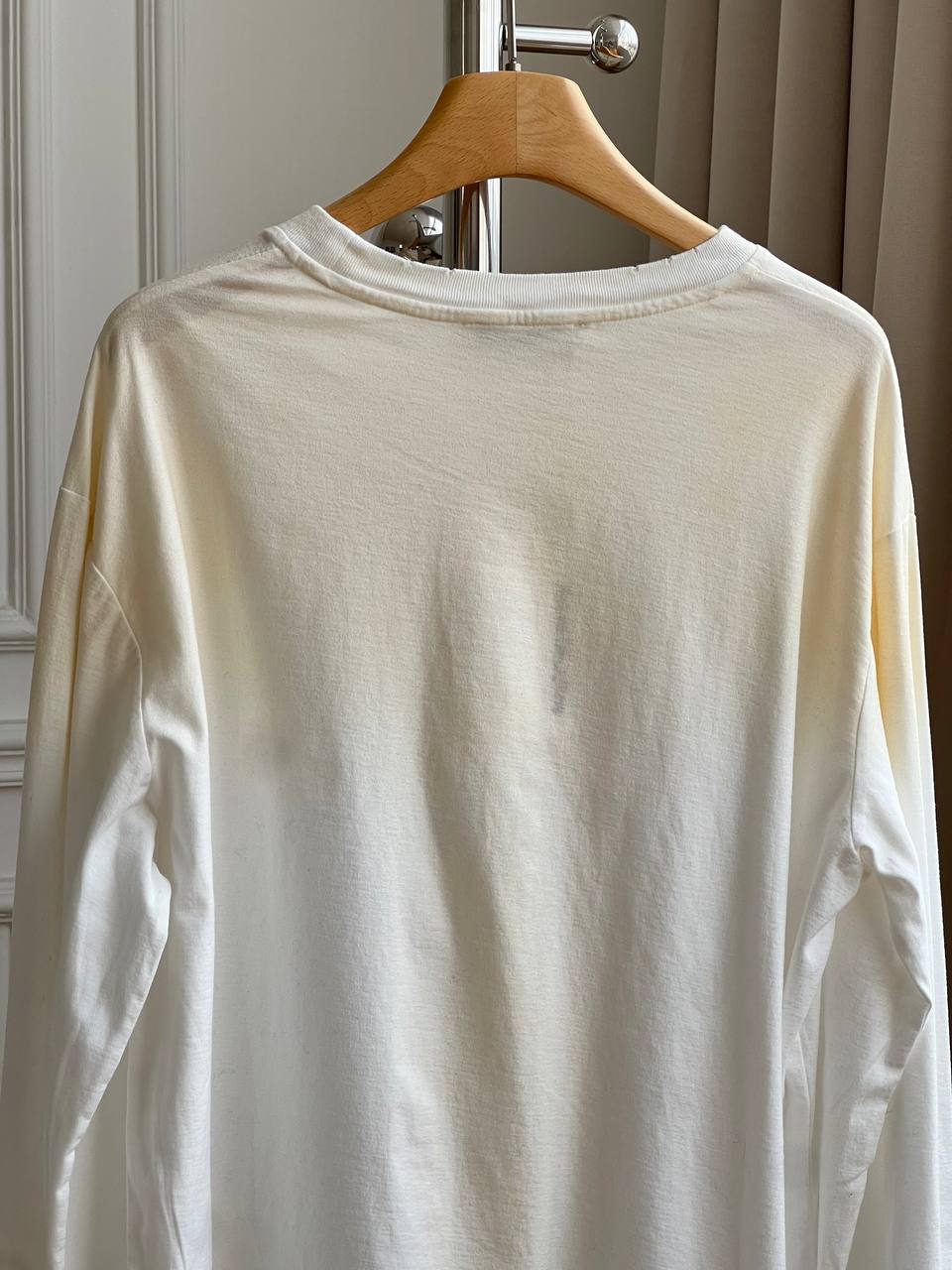Acne Studios 1996 Logo Print Long Sleeve T-Shirt