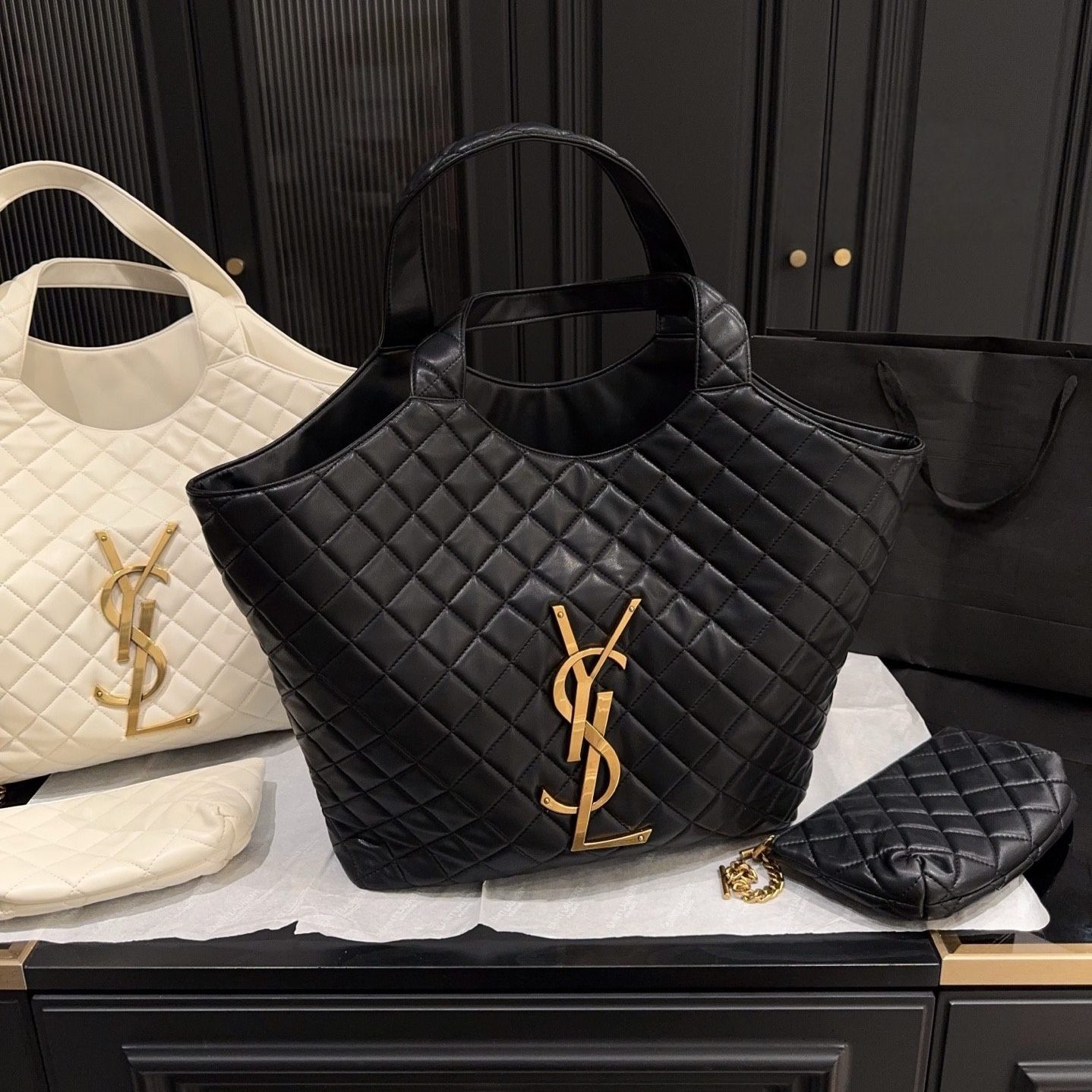 ICARE IN QUILTED LAMBSKIN