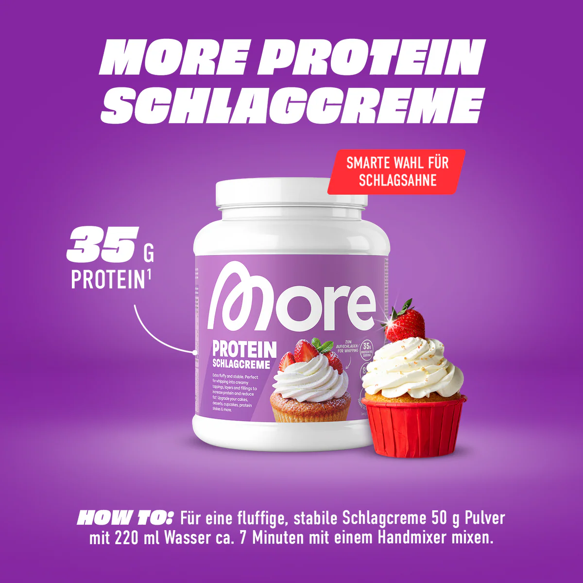 More Protein Sahne Saucen & Back Protein