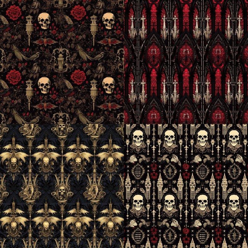 2183 Handbook Material Paper Card Making Background Paper 6″ Single Sided Patterns