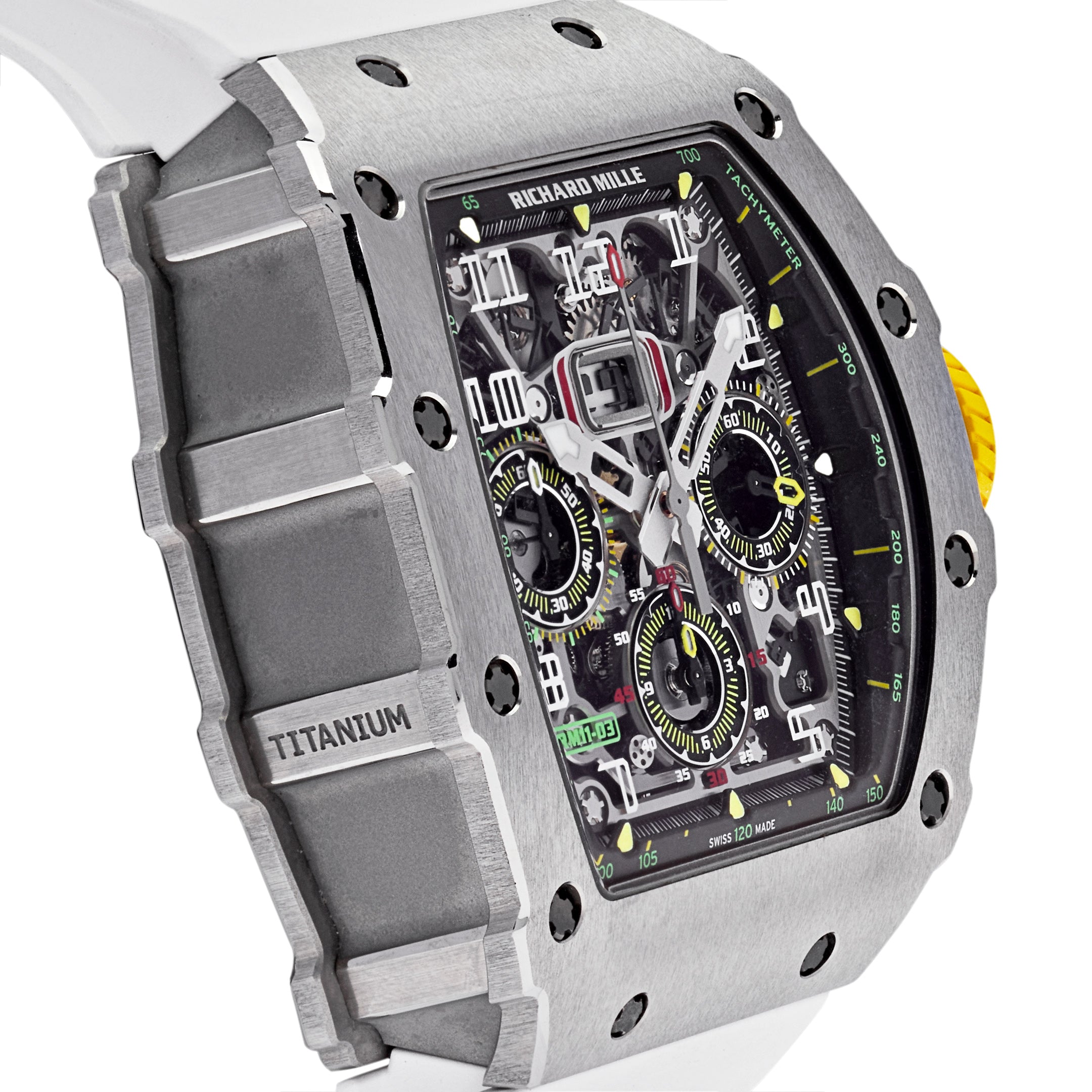 Richard Mille Titanium Automatic Flyback Chronograph RM11-03【1:1 Replica】