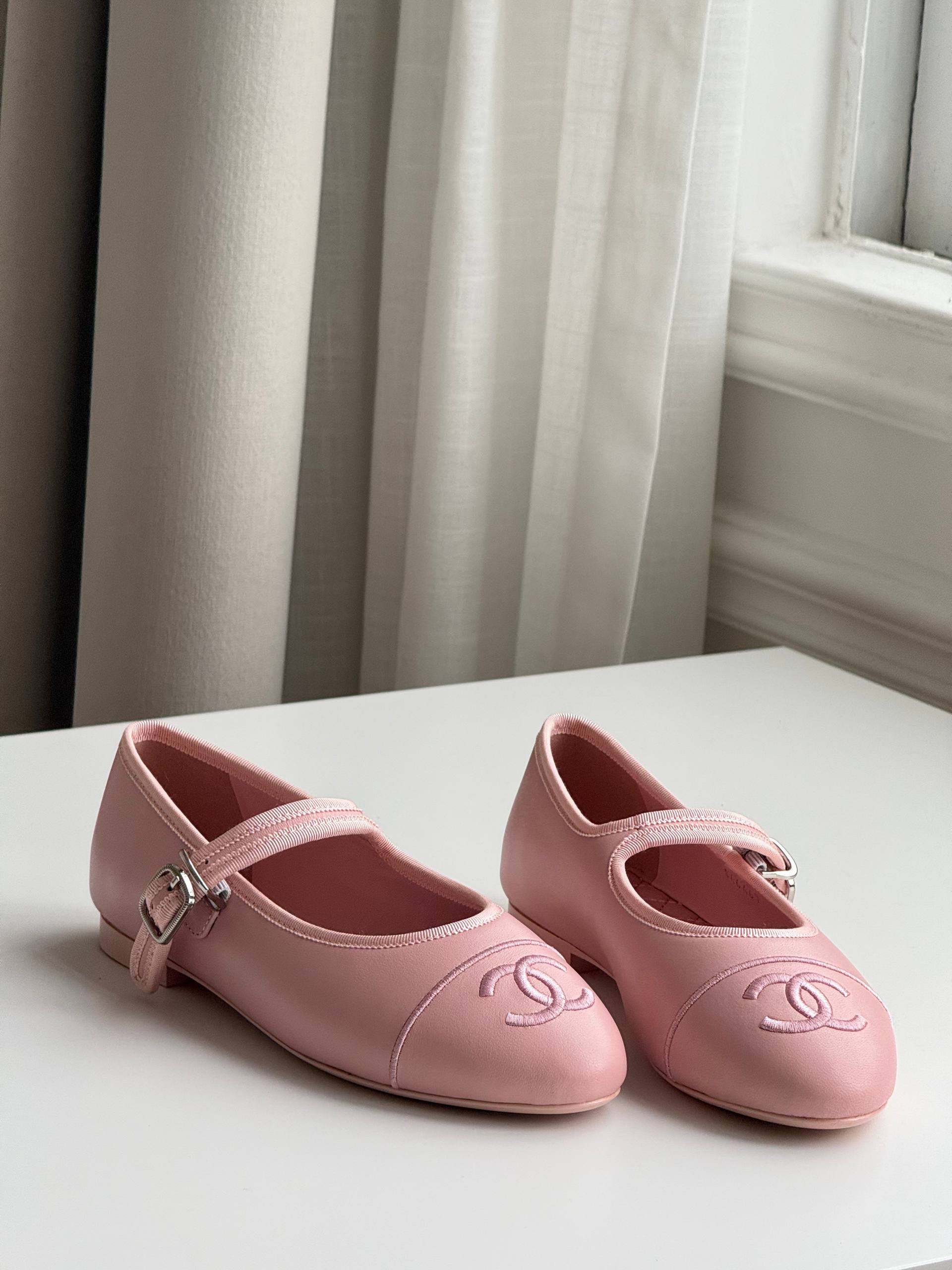 CHANEL Mary Jane Ballerina Flats