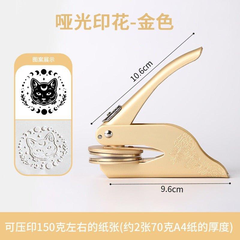 8002 Hand Vise Steel Stamp Embosser