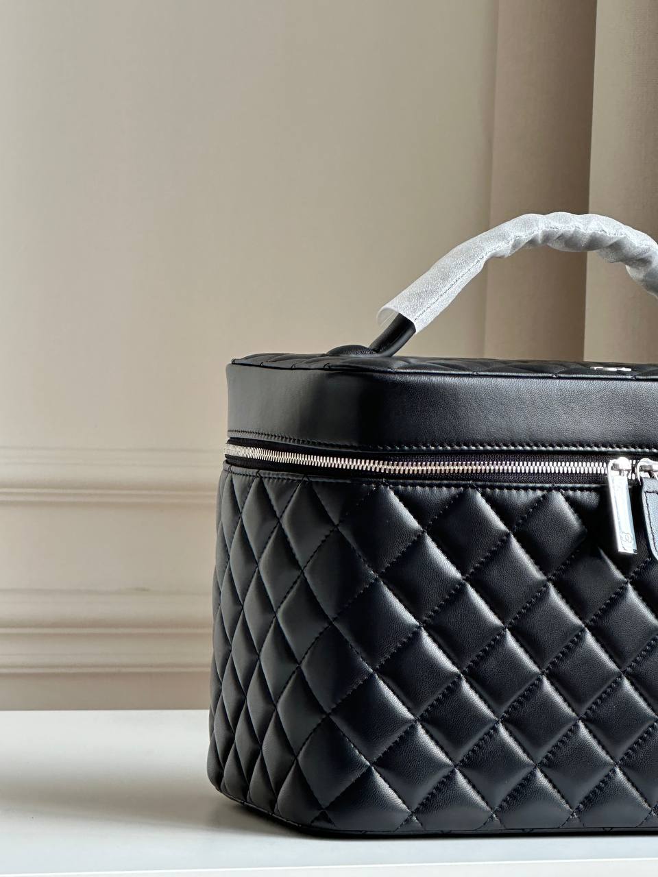 CHANEL Large Quilted Lambskin Vanity