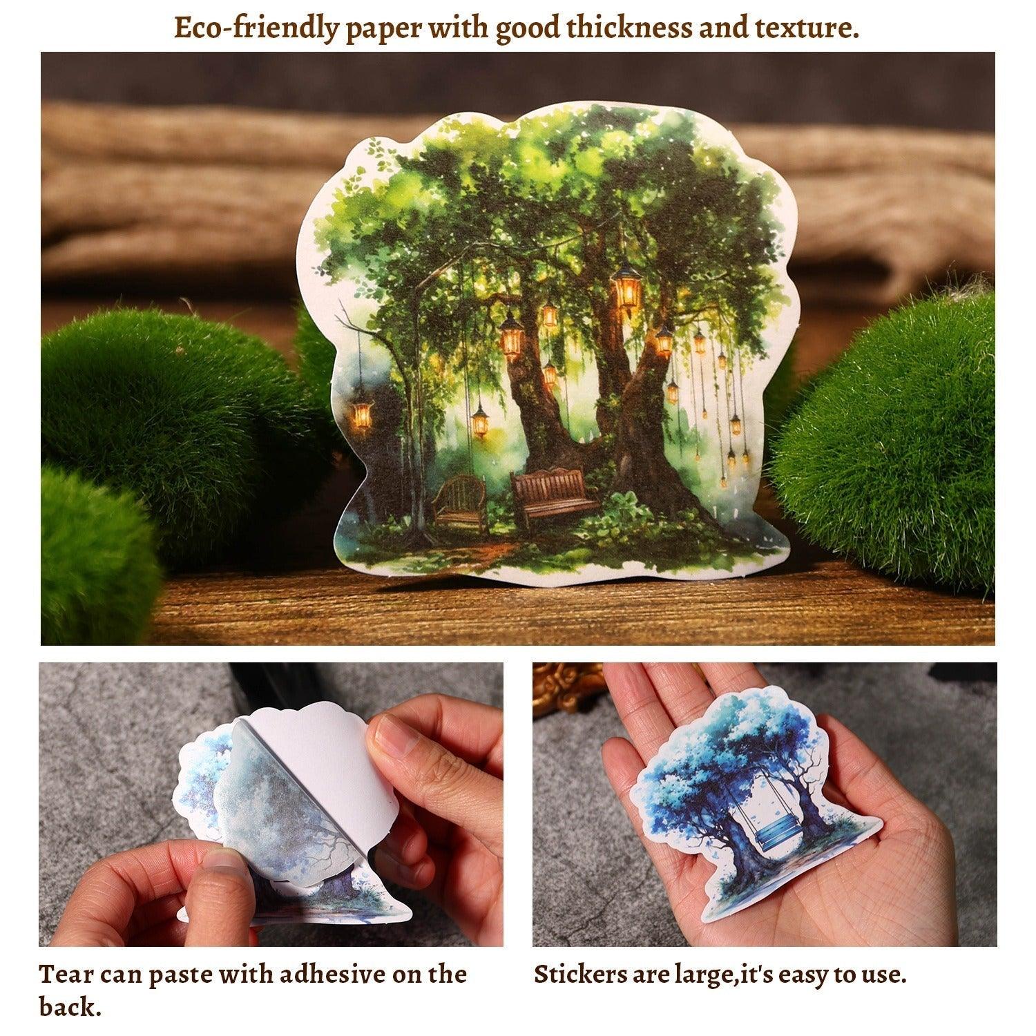 1032 Paper Stickers Jungle Wizard Series