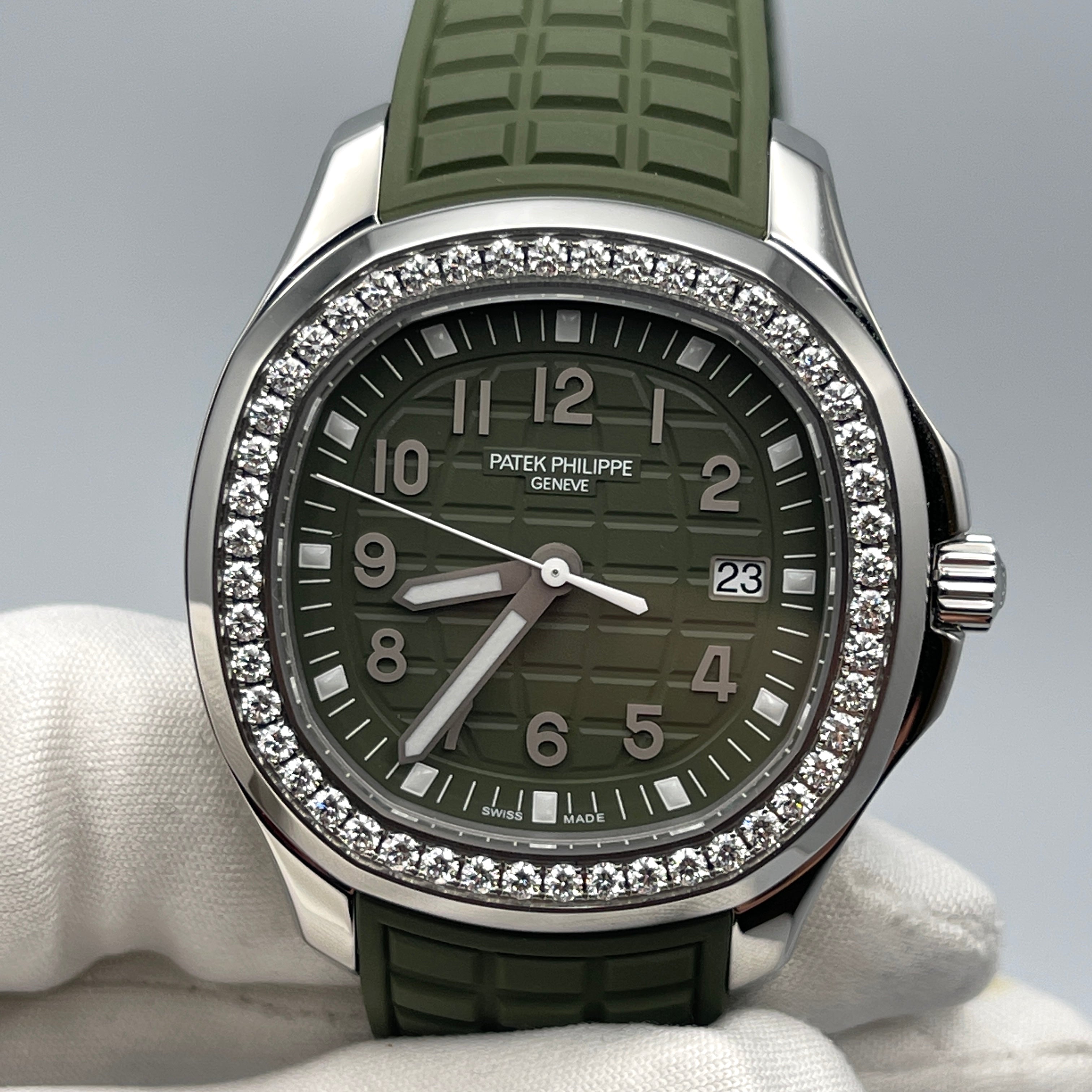 Patek Philippe Aquanaut Luce Khaki Green Ladies' 5267/200A-011【1:1 Replica】