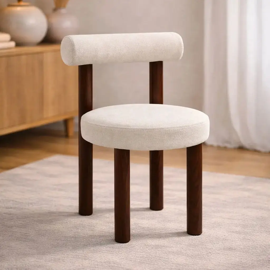 Chaise de salle à manger RINA - 50 x 50 cm - Par Lot de 2
