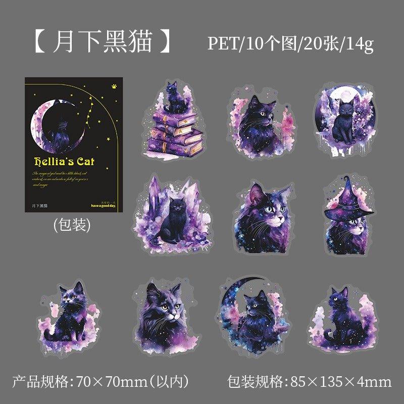 1146 Stickers Helya's Cat Series