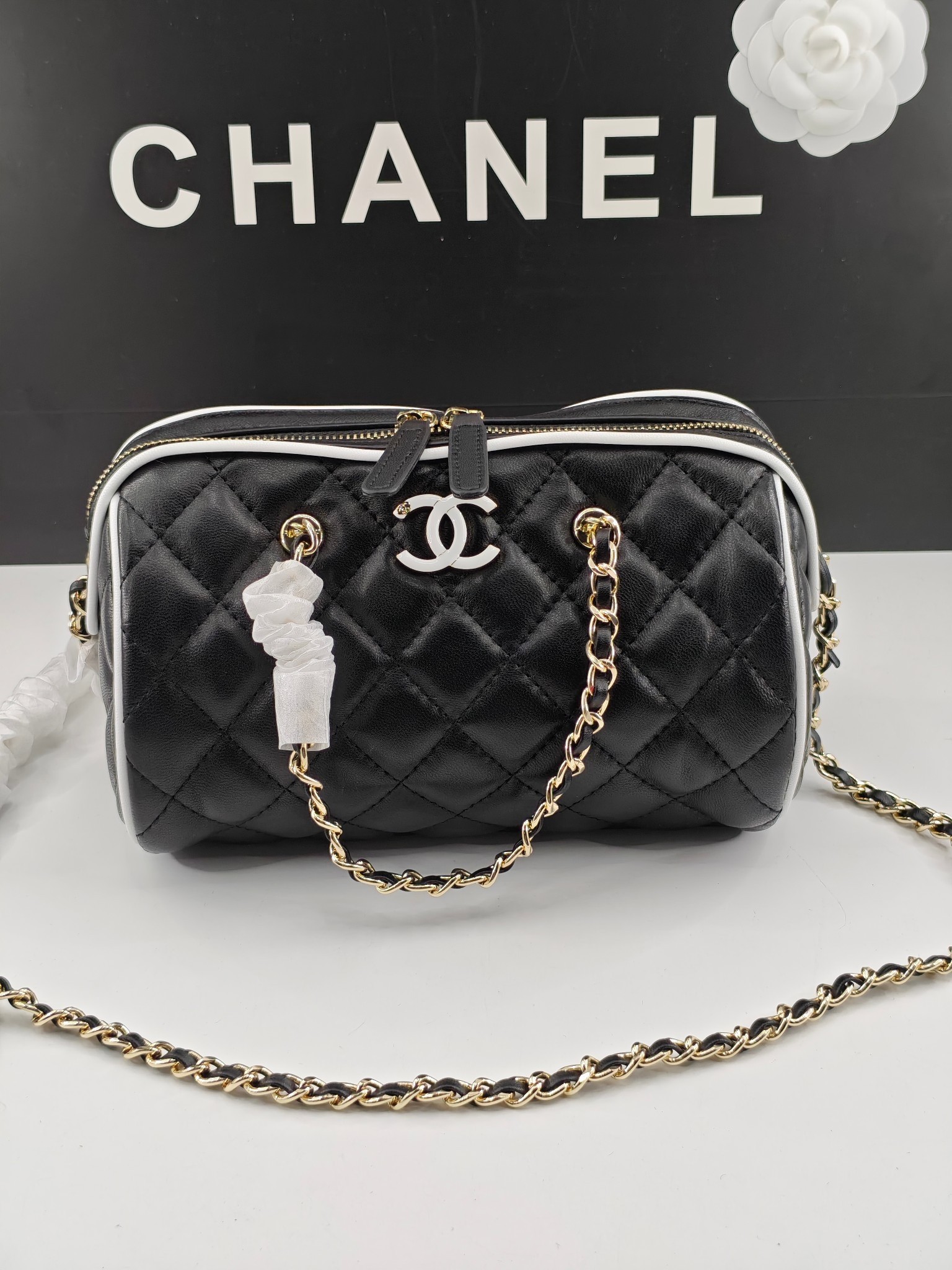 Chanel bowling bag