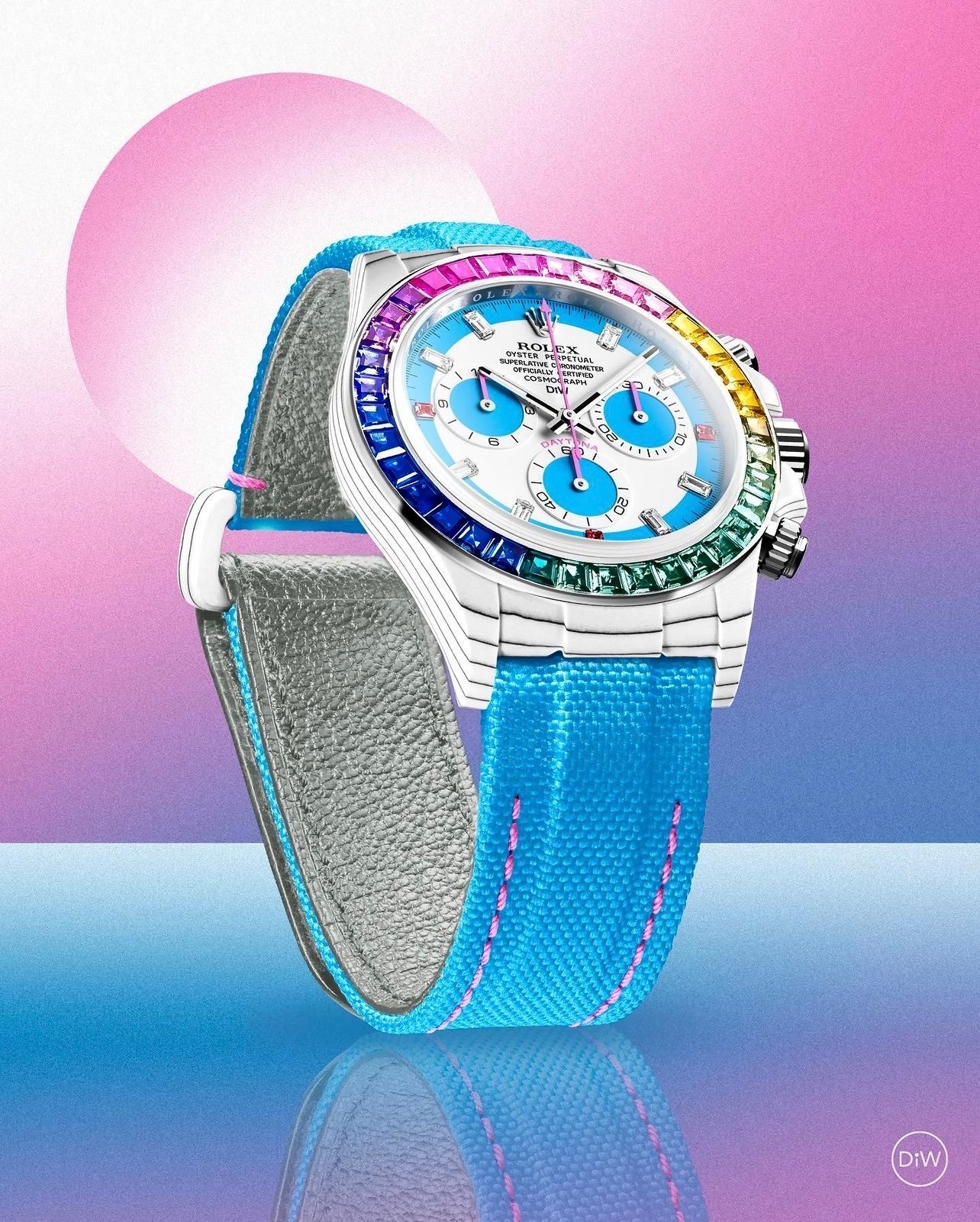 DiW Rolex Daytona RAINBOW S【1:1 Replica】