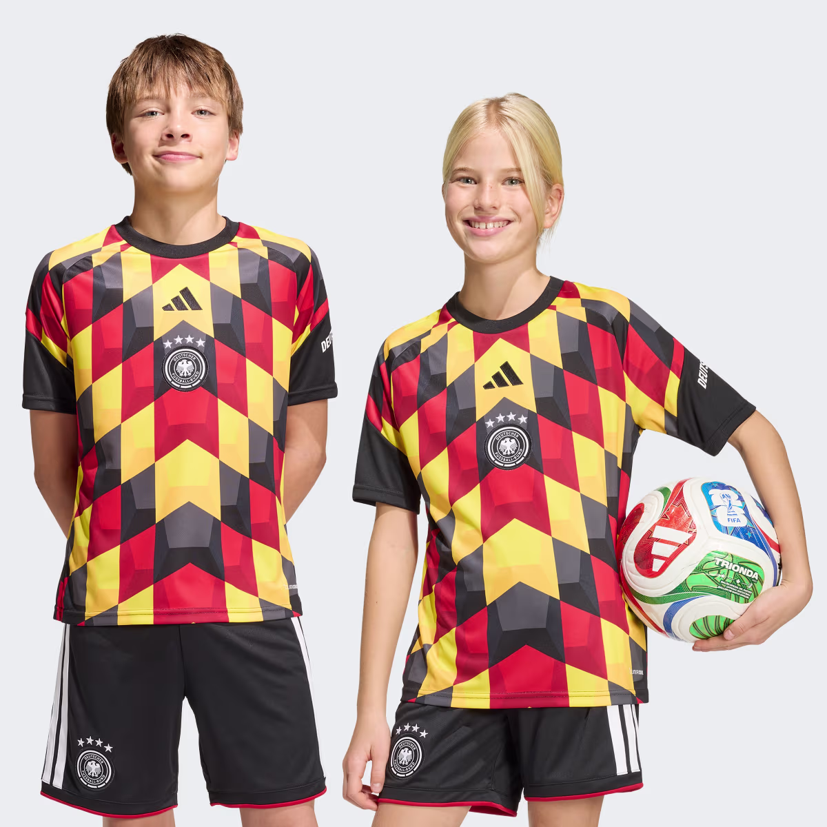 DFB 26 Kids Pre-Match Heimtrikot