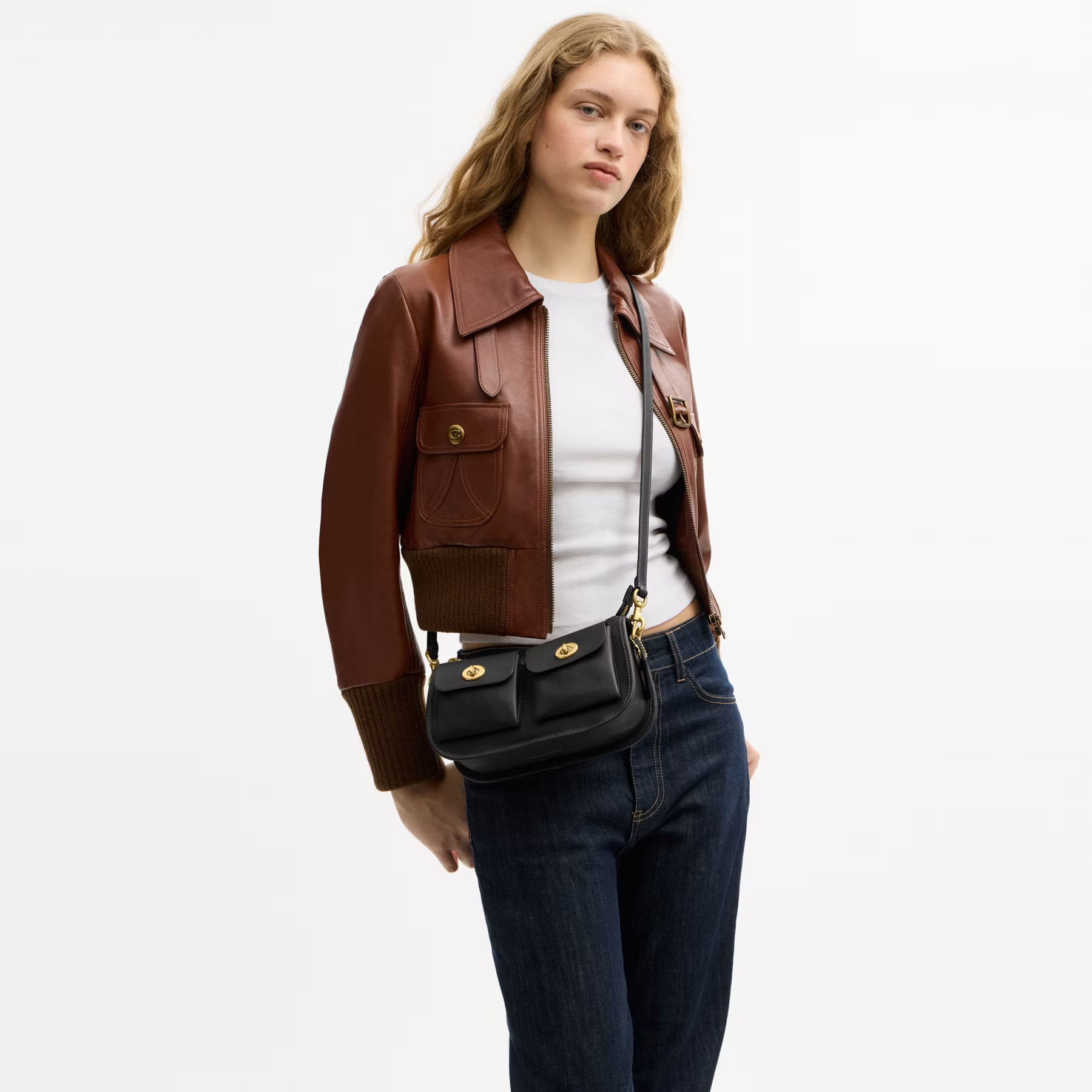 Women Handbag CDZ20 TWIN TURNLOCK WAVERLY BAG