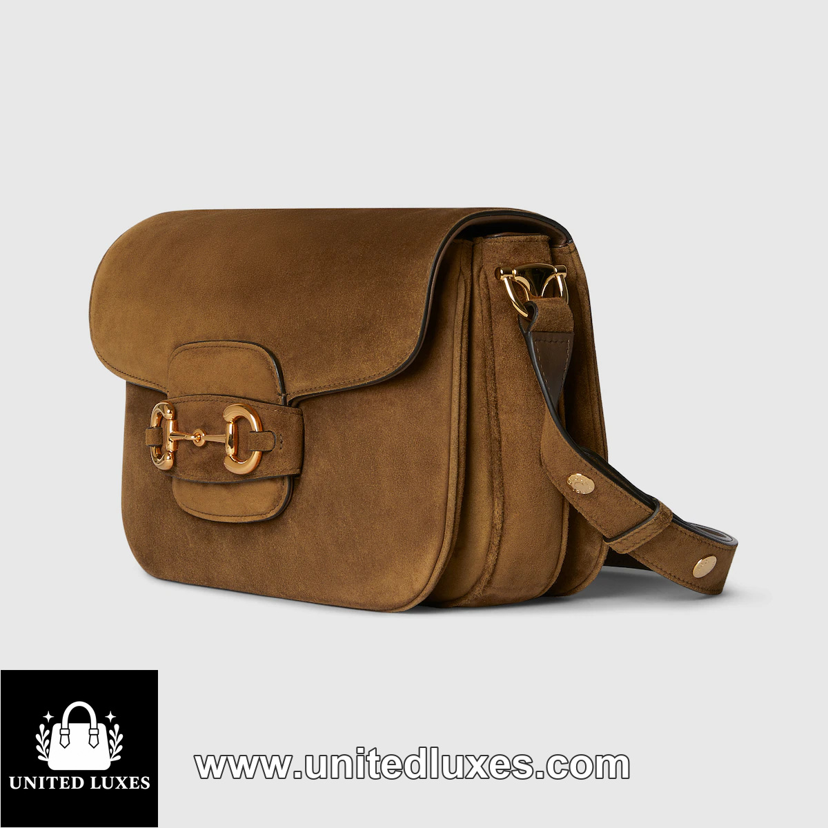Replica Gucci Horsebit 1955 Aura small shoulder bag