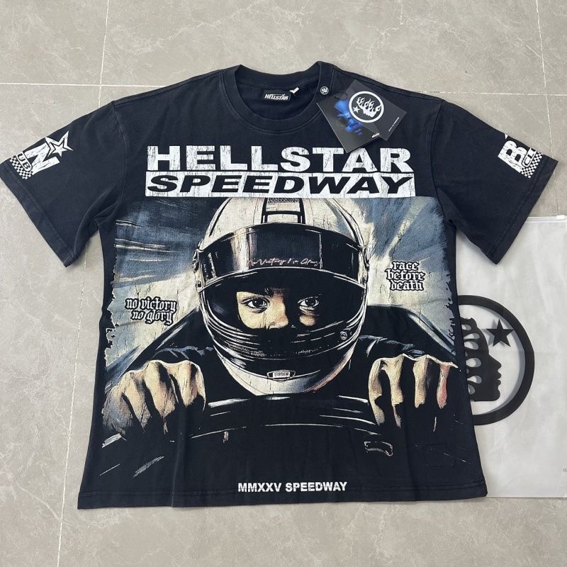 HellStar Racer Print Short Sleeve T-shirt