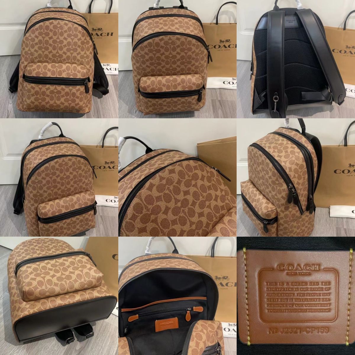 Men Handbag CP117 CP159 CP161 Charter Backpack