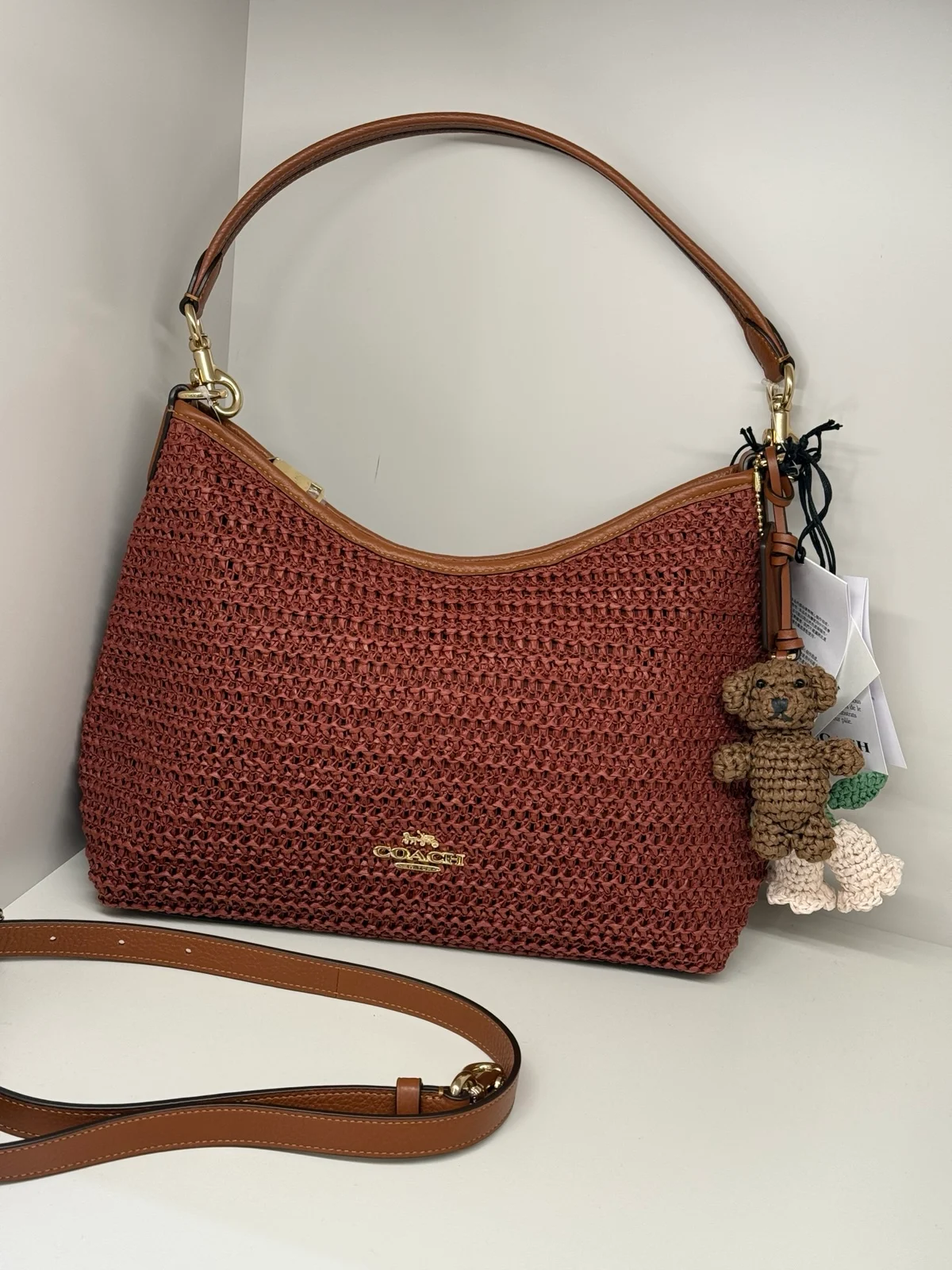 COACH Laurel Shoulder Bag With Charms New VYH3H