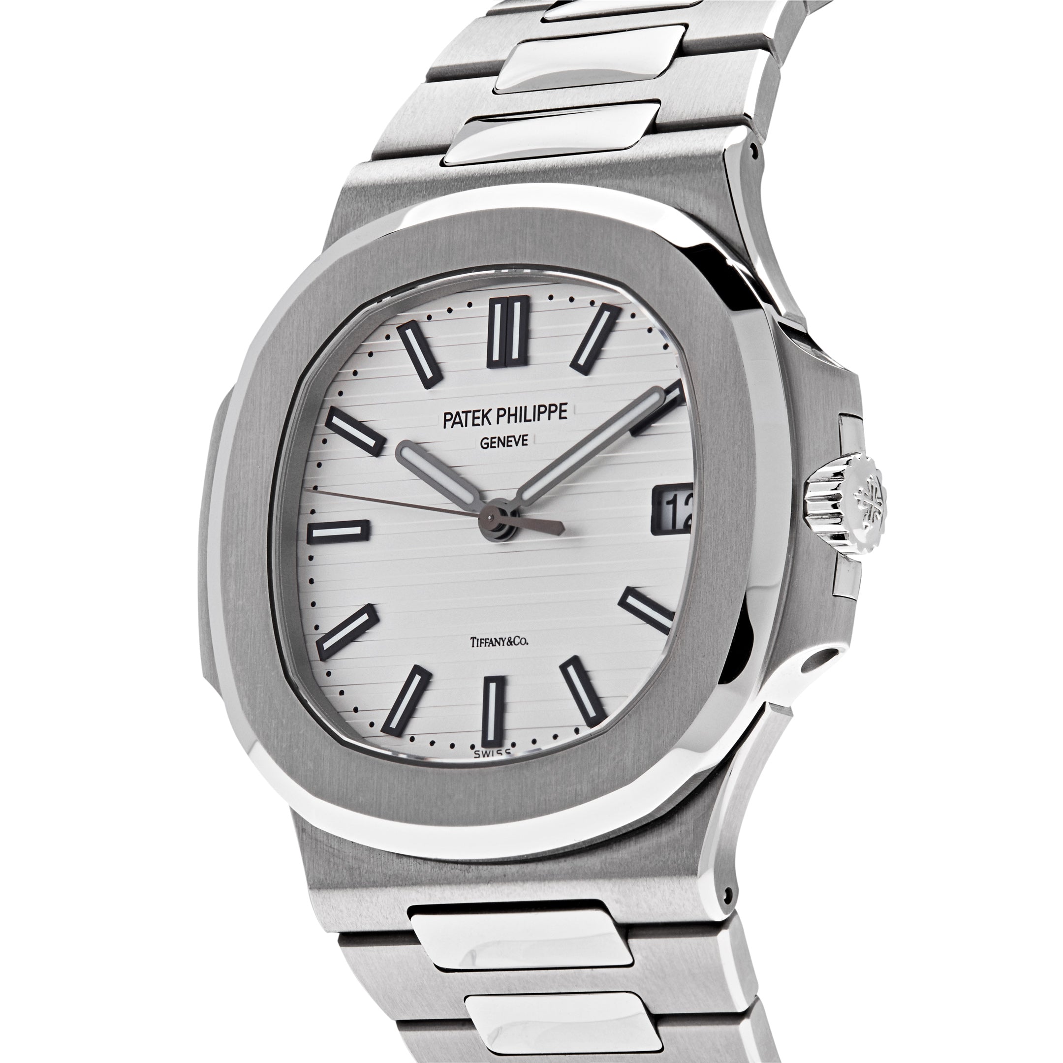 Patek Philippe Nautilus Steel White Tiffany & Co. Dial  5711/1A-011【1:1 Replica】