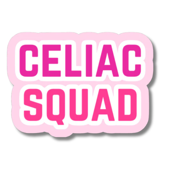 Celiac Squad Sticker (Blush)