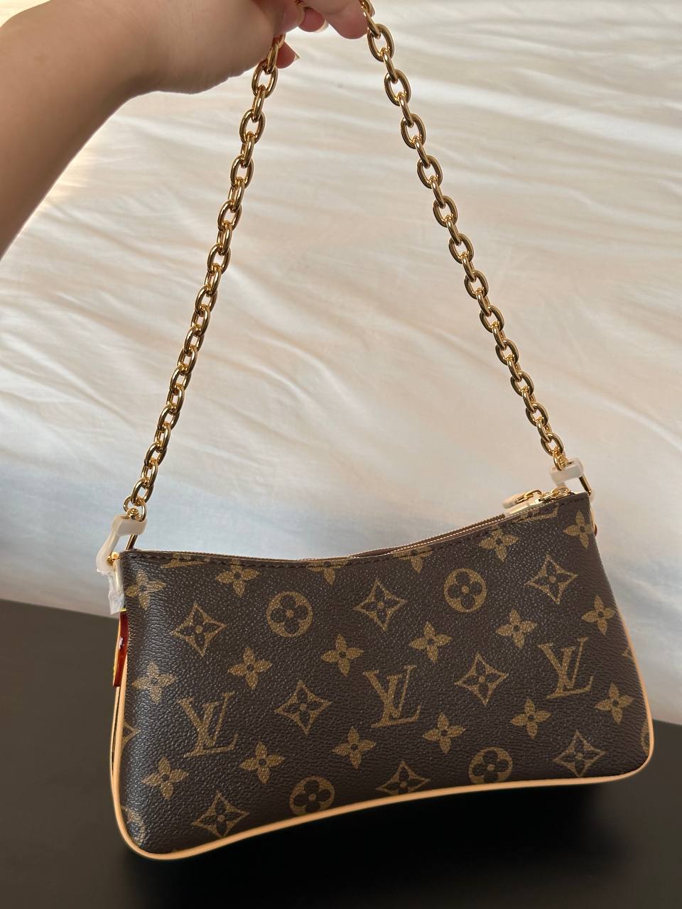 Louis Vuitton Monogram Canvas Chain Shoulder Mini Bag