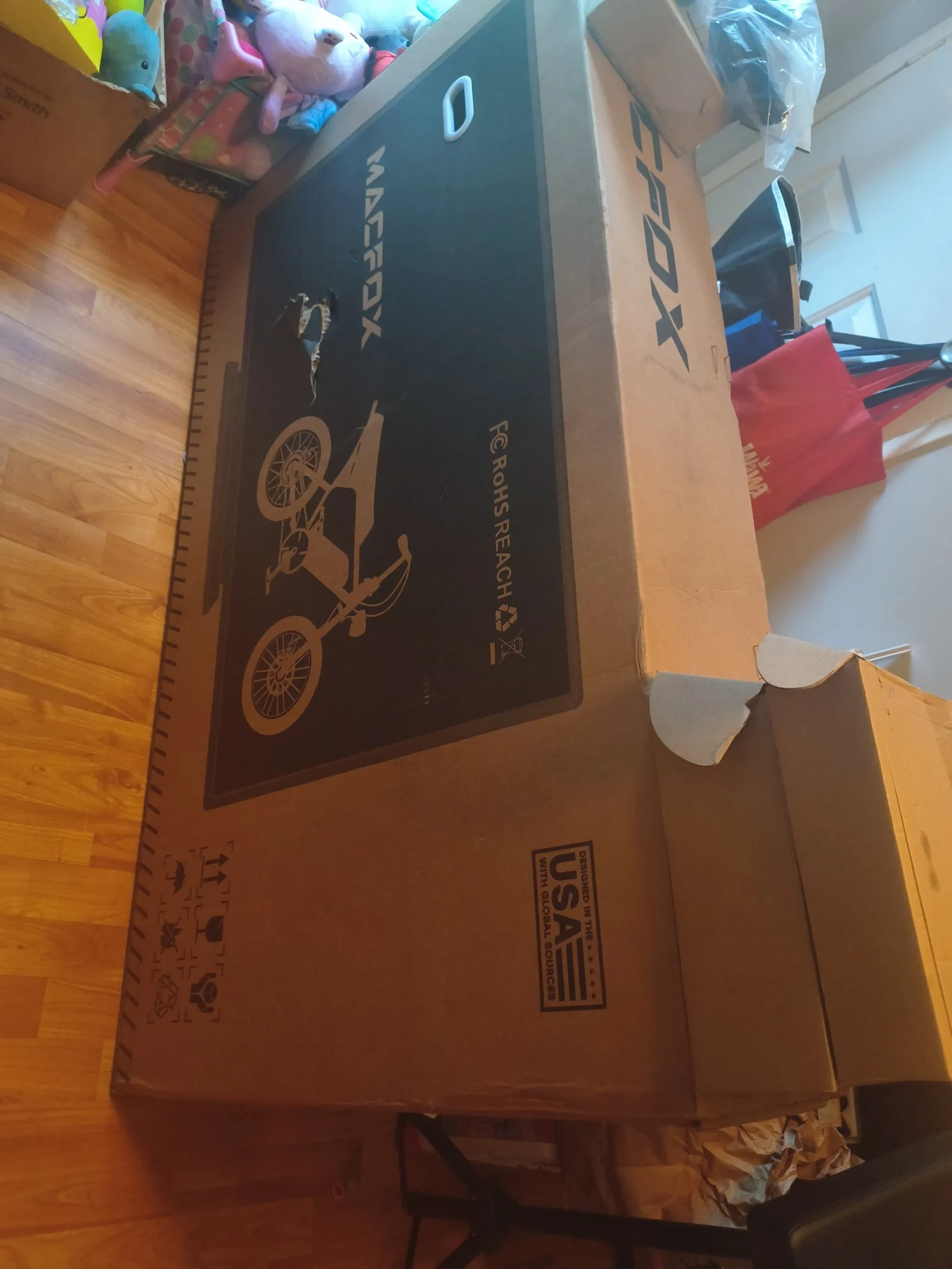 Macfox youth m19 kids electric racing bike 1LCLW
