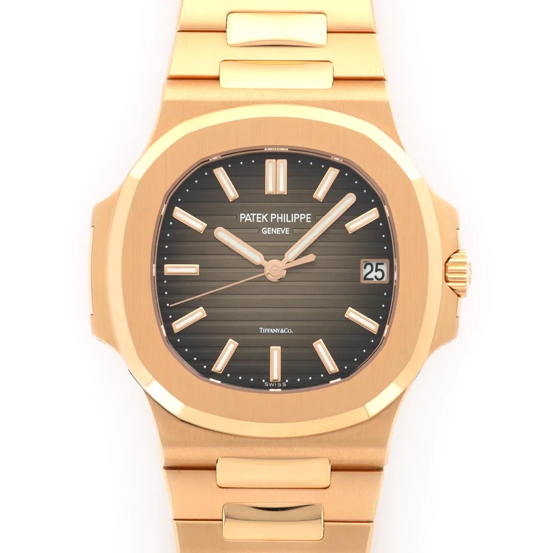 Patek Philippe Nautilus Rose Gold Tiffany Dial 5711/1R【1:1 Replica】