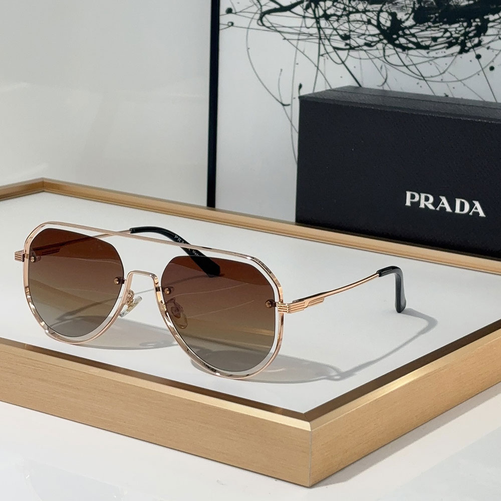 Prada Fully Transparent Sunglasses Top Quality