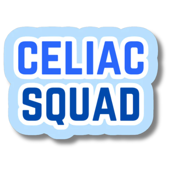 Celiac Squad Sticker (Bluebell)
