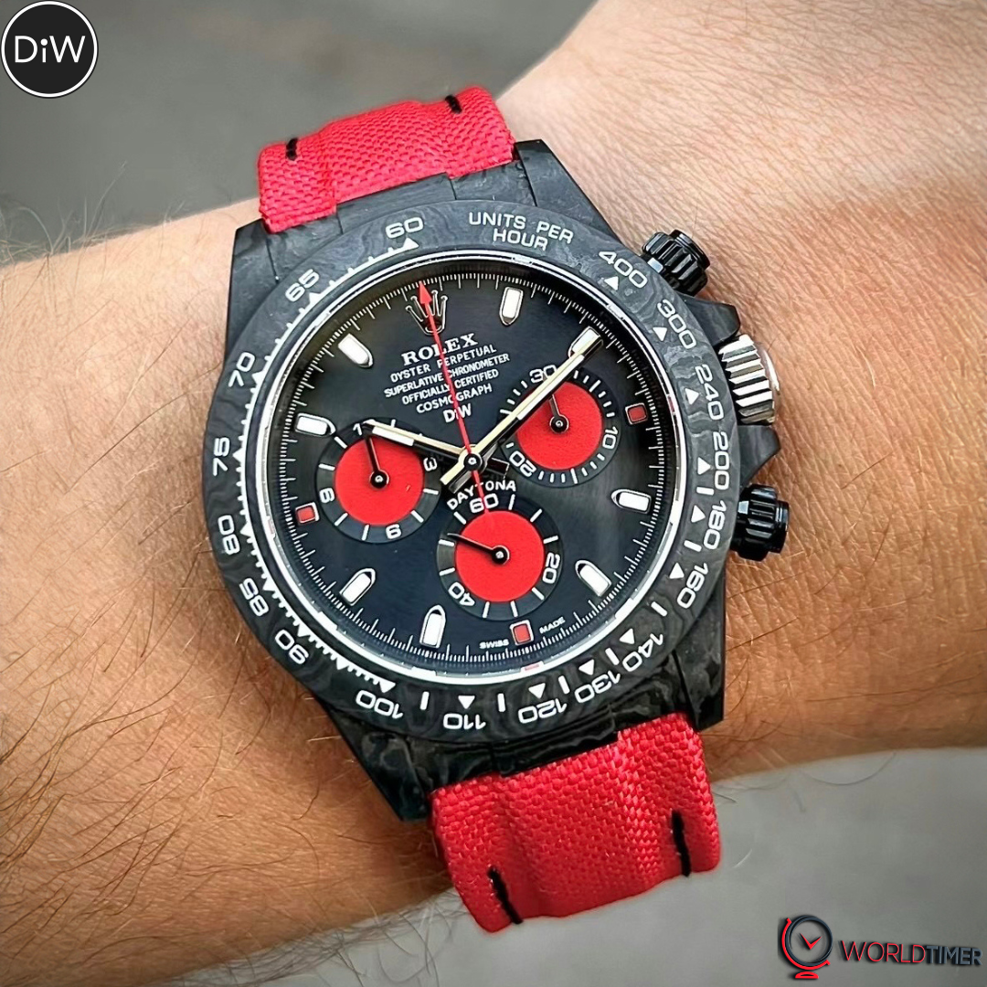 Rolex DiW Daytona “CARBON RED UNIQUE