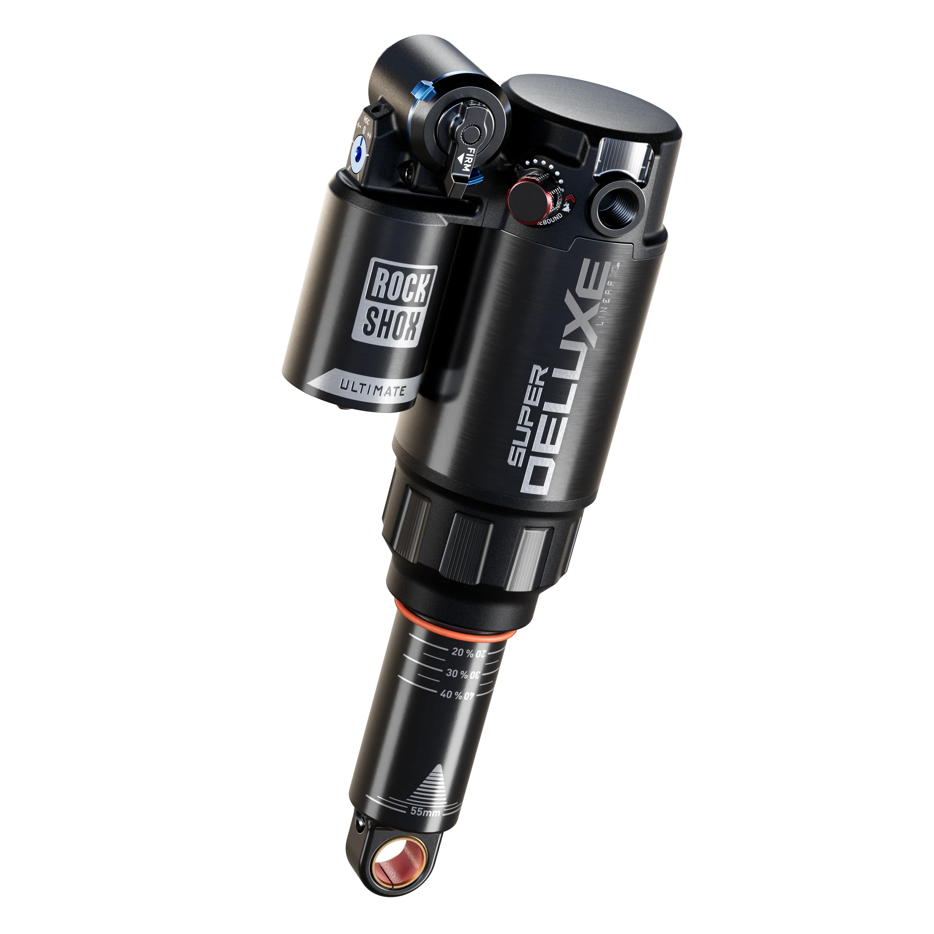 Amortisseur ROCKSHOX SUPER DELUXE ULTIMATE RC2T LINEAR XL D1 Trunnion pour Santa Cruz Vala (2025+)
