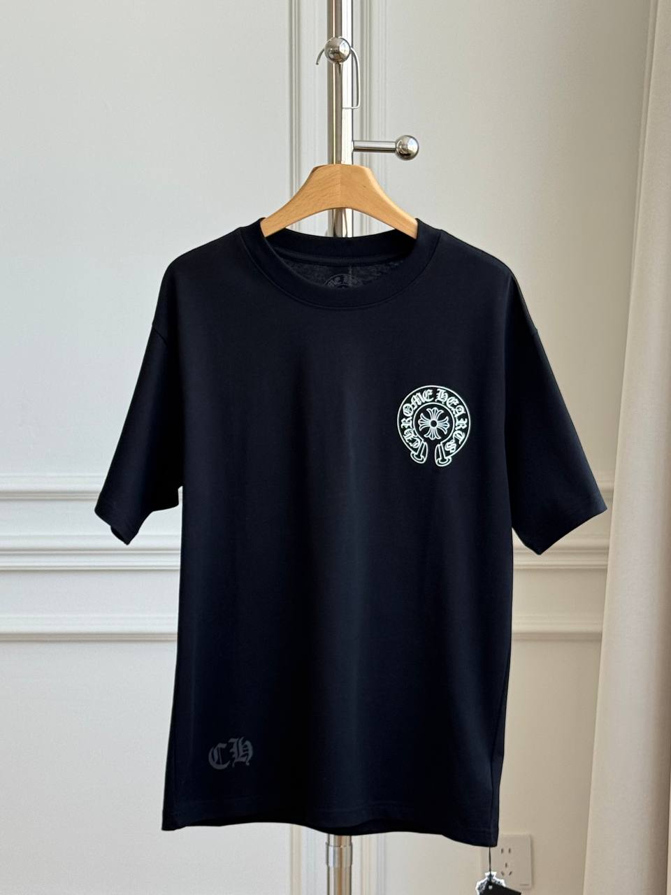Chrome Hearts Horseshoe Logo Short Sleeve T-Shirt