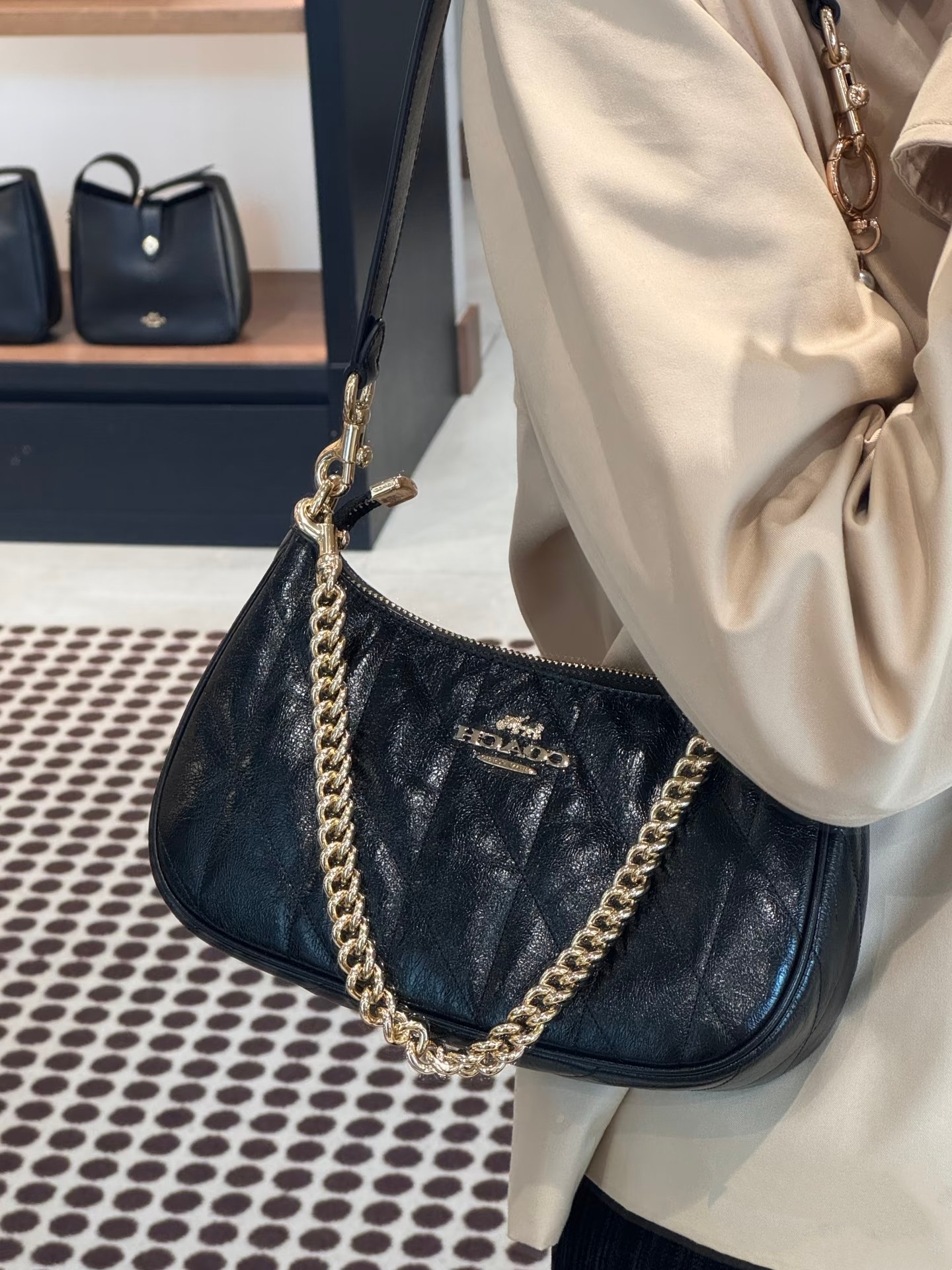 Women Handbag CDY83 Teri Quilting Chain Shoulder Bag