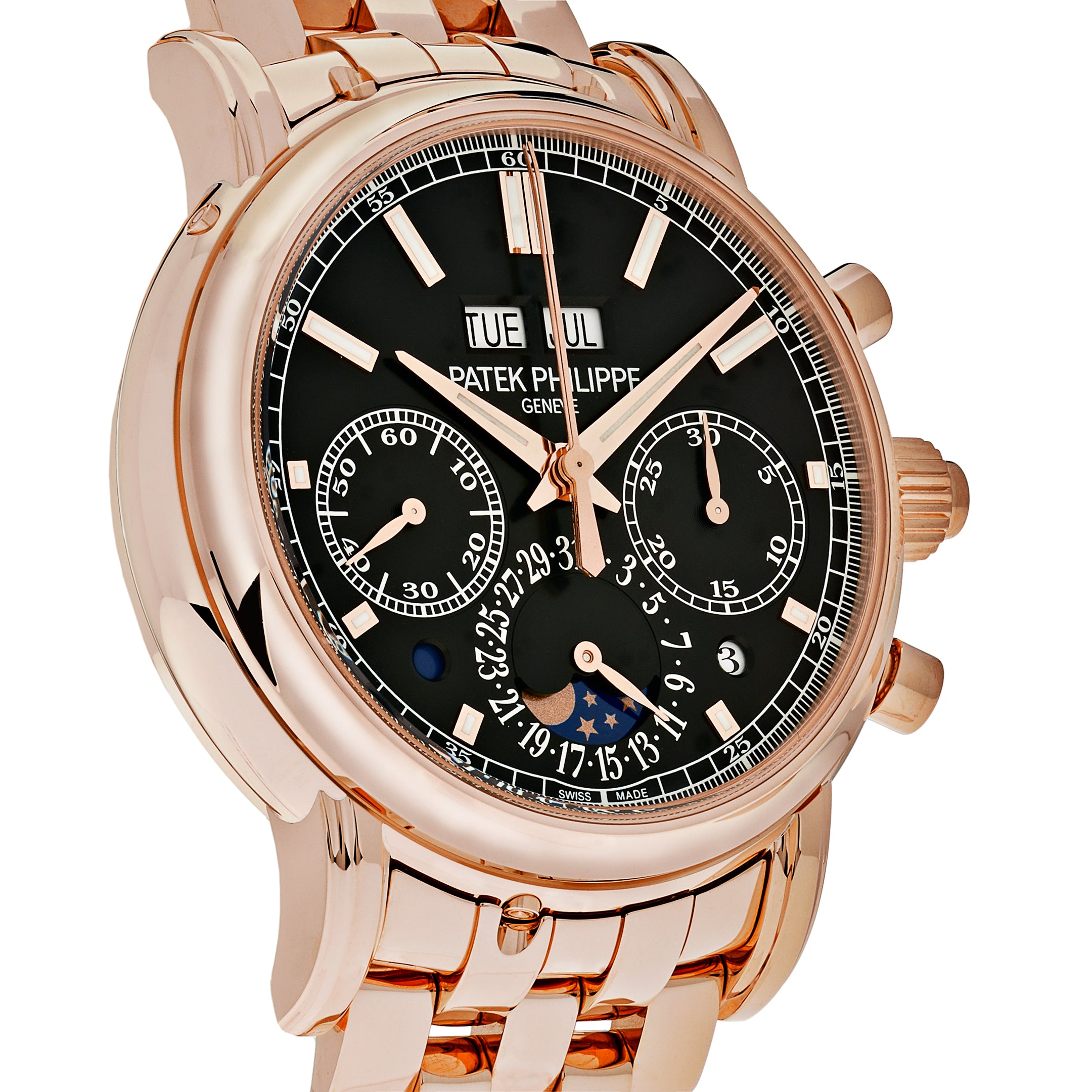 Patek Philippe Grand Complications Split-Seconds Chronograph Perpetual Calendar 5204/1R-001【1:1 Replica】