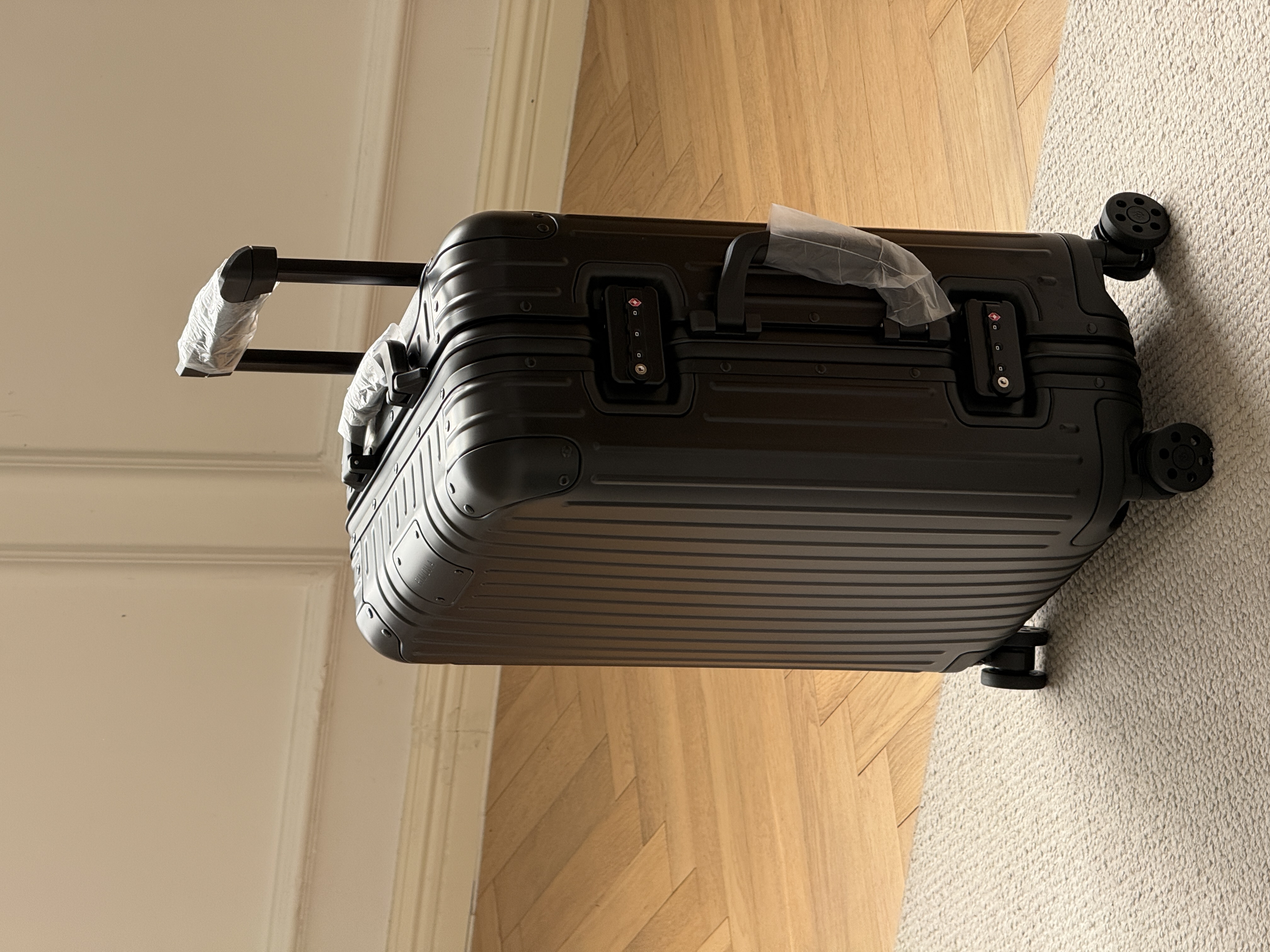 RIMOWA Original Aluminum Cabin Suitcase