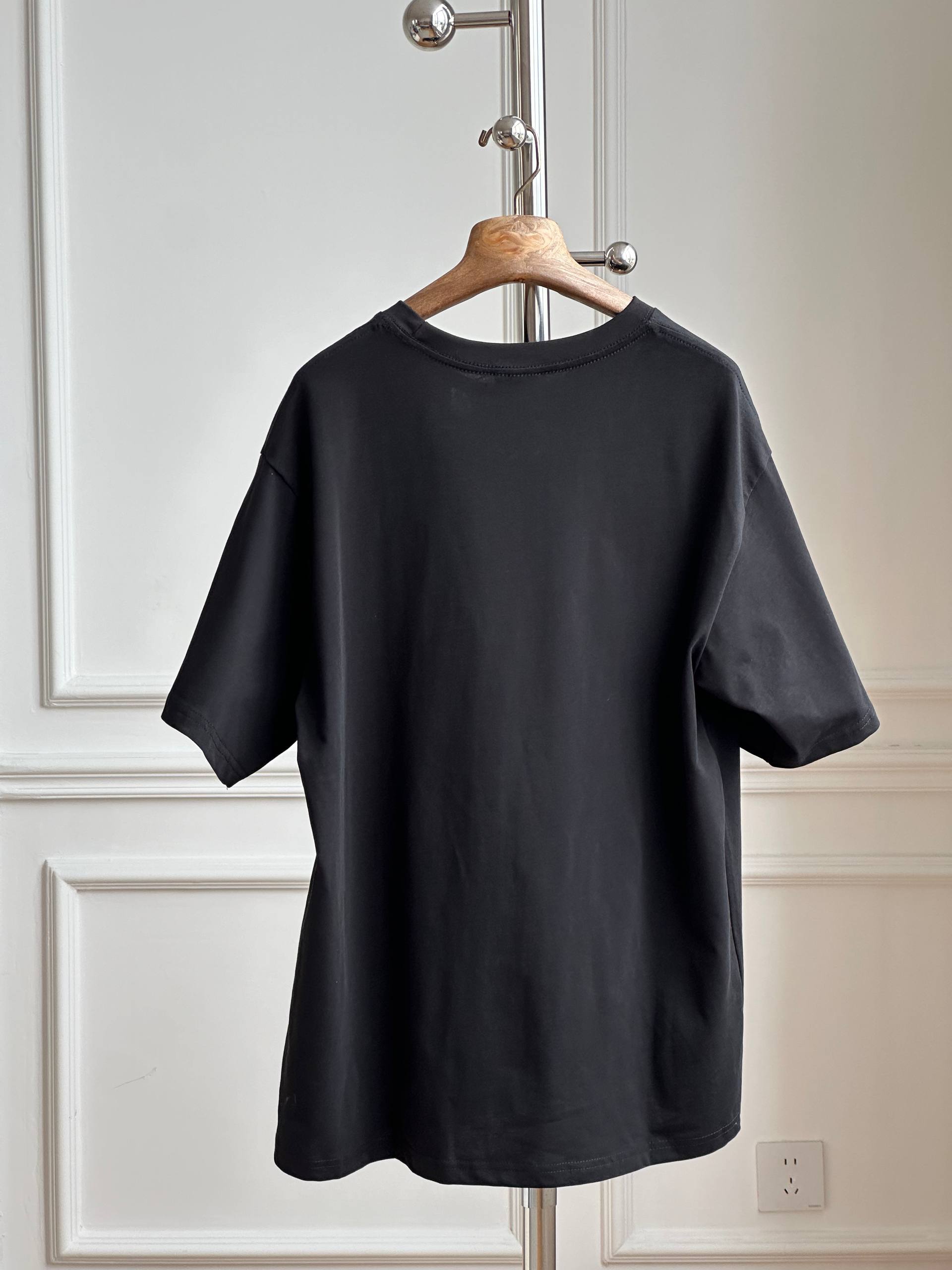 CELINE Classic Large Logo Printed Short-sleeve T-shirt
