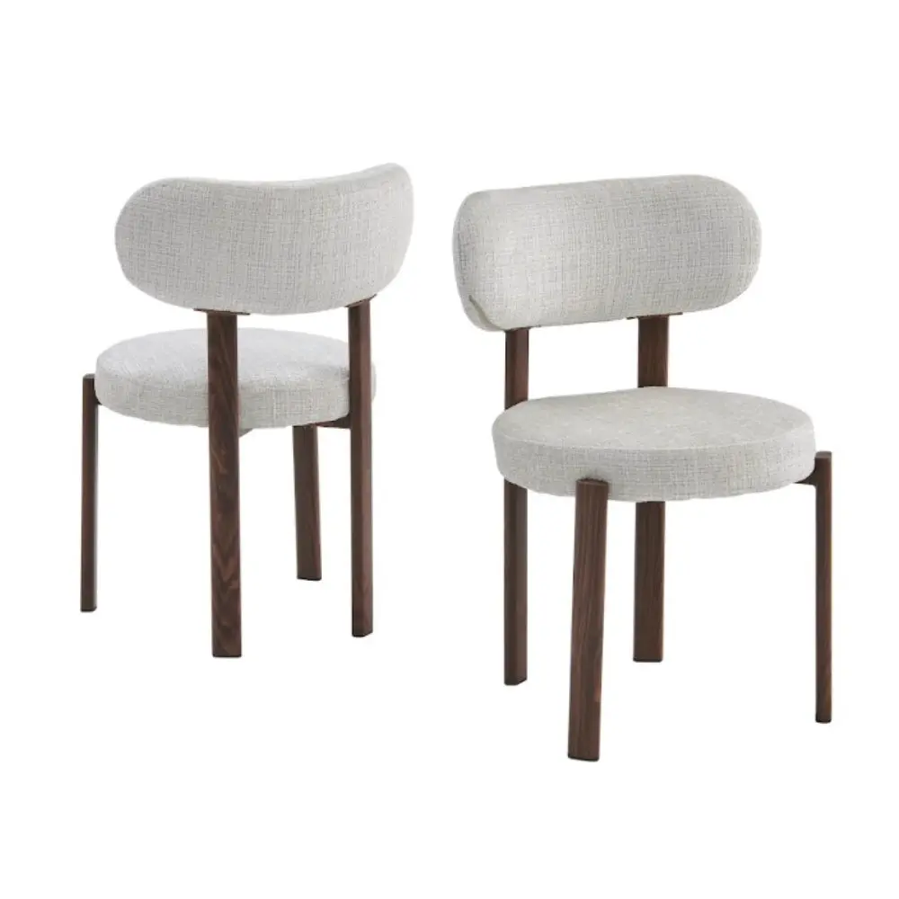 Chaise de salle à manger HALY - 50 x 50 - Par Lot de 2
