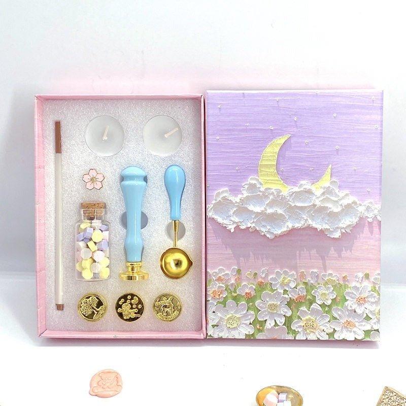 5018  Gift Set Oil Painting Fire Paint Wax Grain