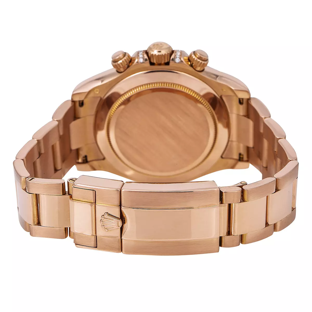 Men's Diamond Watch Rolex Day-Date Gold 40 mm Rose Gold Tone Dial【1:1 Replica】