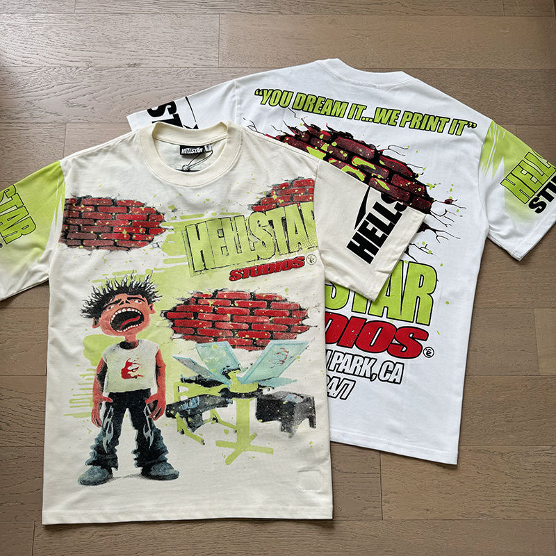 Hellstar Brick Wall T-shirt 2 Colors